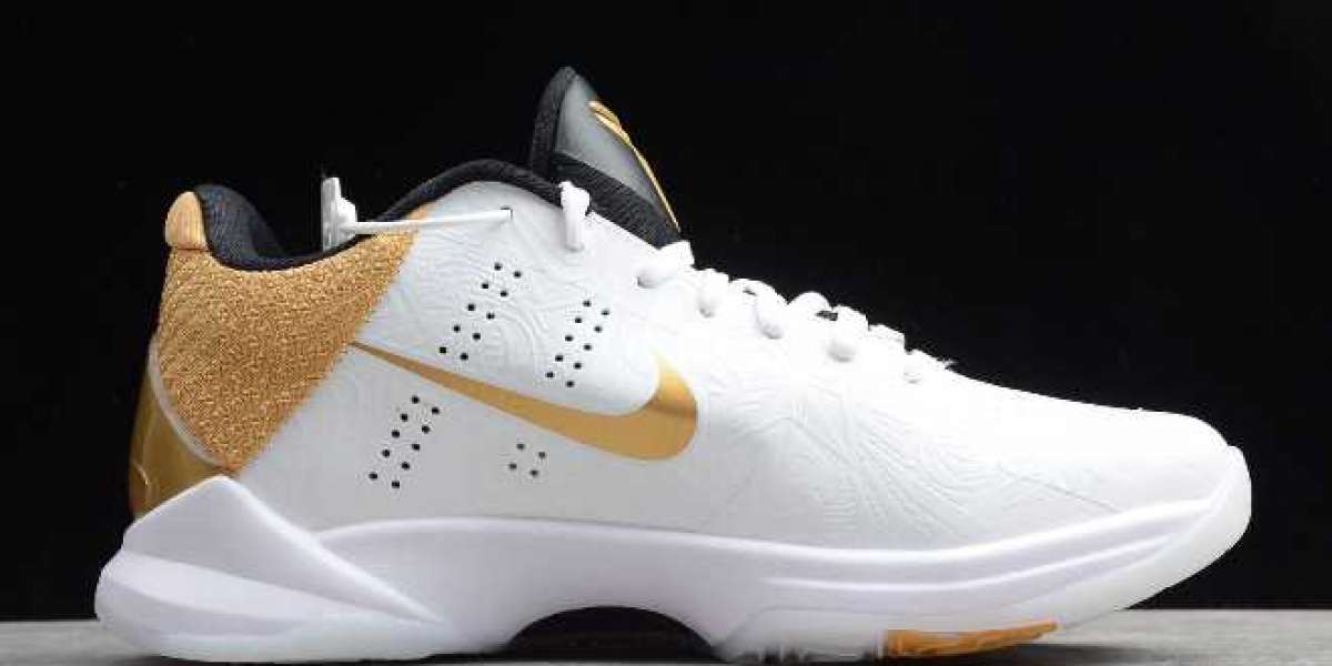 Where To Buying Nike Zoom Kobe 5 Protro “Big Stage” White/Metallic Gold-Black CT8014-100