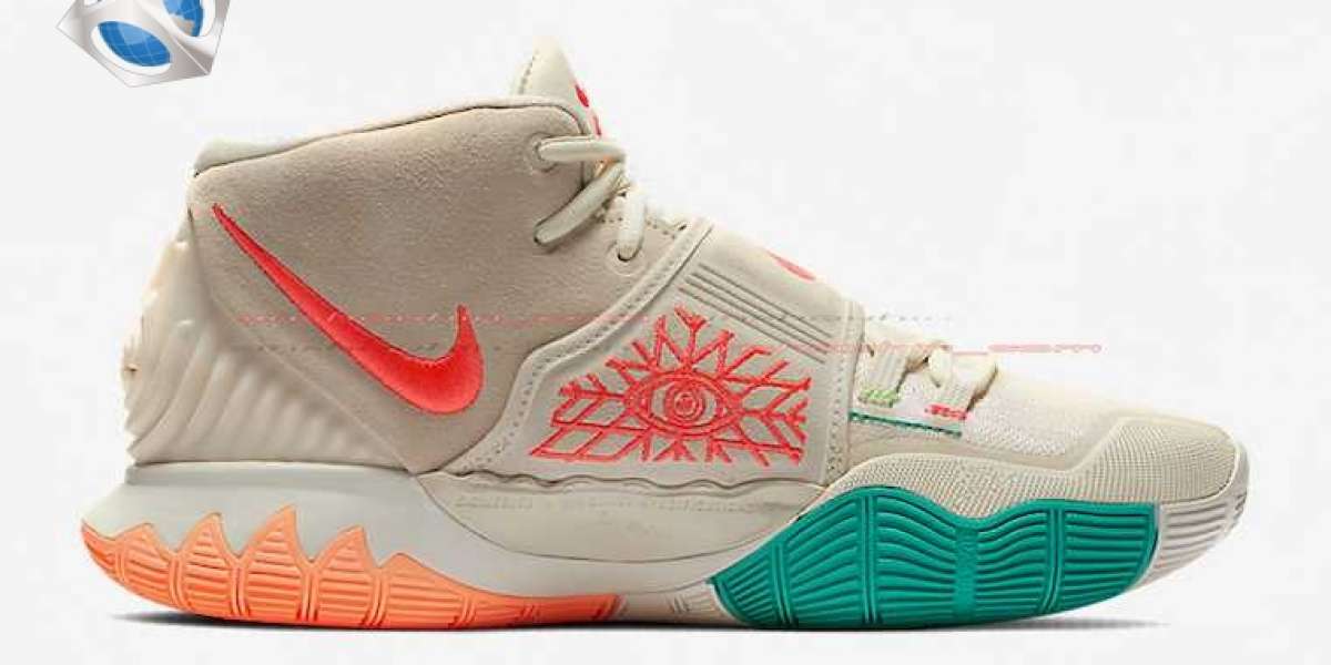 2020 Nike Kyrie 6 “N7” Tan/Light Crimson/Rage Green/Teal/Peach Will Coming in June