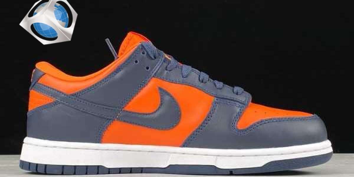 Blue Orange Fanta NIKE Dunk Low official illustration!