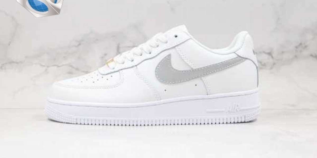 Special Offer Nike Air Force 1 Low 3M White Silver for Sale