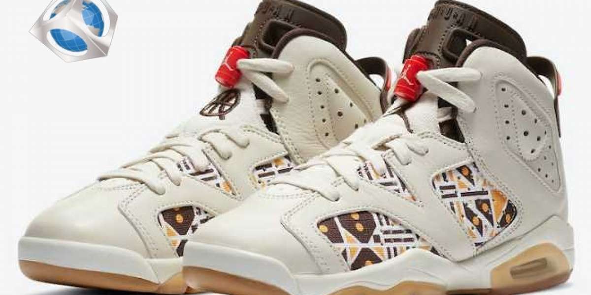 Air Jordan 6 “Quai 54” Sail/Total Orange-Gum Light Brown-Baroque Brown 2020 CZ6506-100 For Sale Online