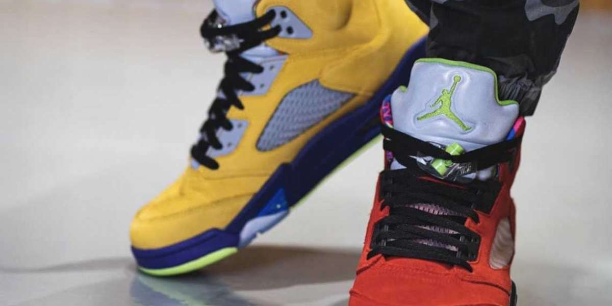 Latest Air Jordan 5 "What The" Will Coming For New Mixed Color