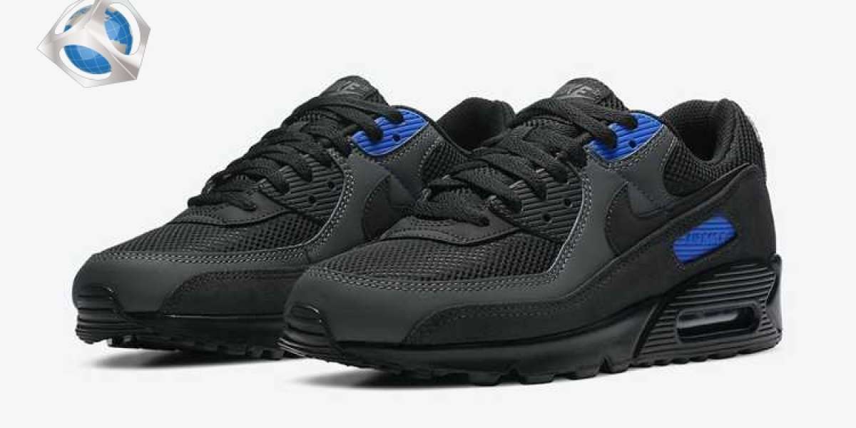 Latest Nike Air Max 90 "Black Royal" DA1505-001 For Sale Online