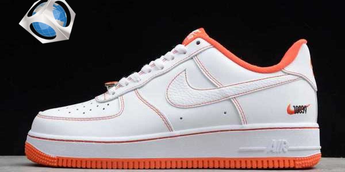 Nike Air Force 1 Low Rucker Park White/Team Orange-Black 2020 CT2585-100