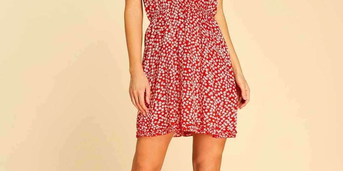 Pink Halter Tribal Print Backless Lace-Up Tankinis