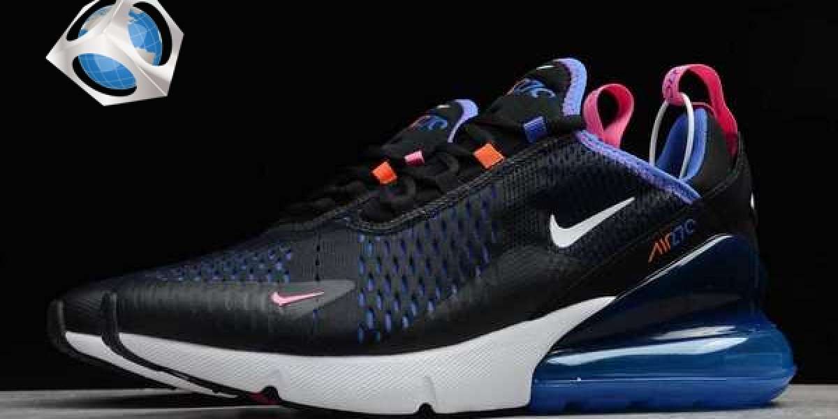 Nike Air Max 270 Black Astronomy Blue 2020 New Released DC1858-001