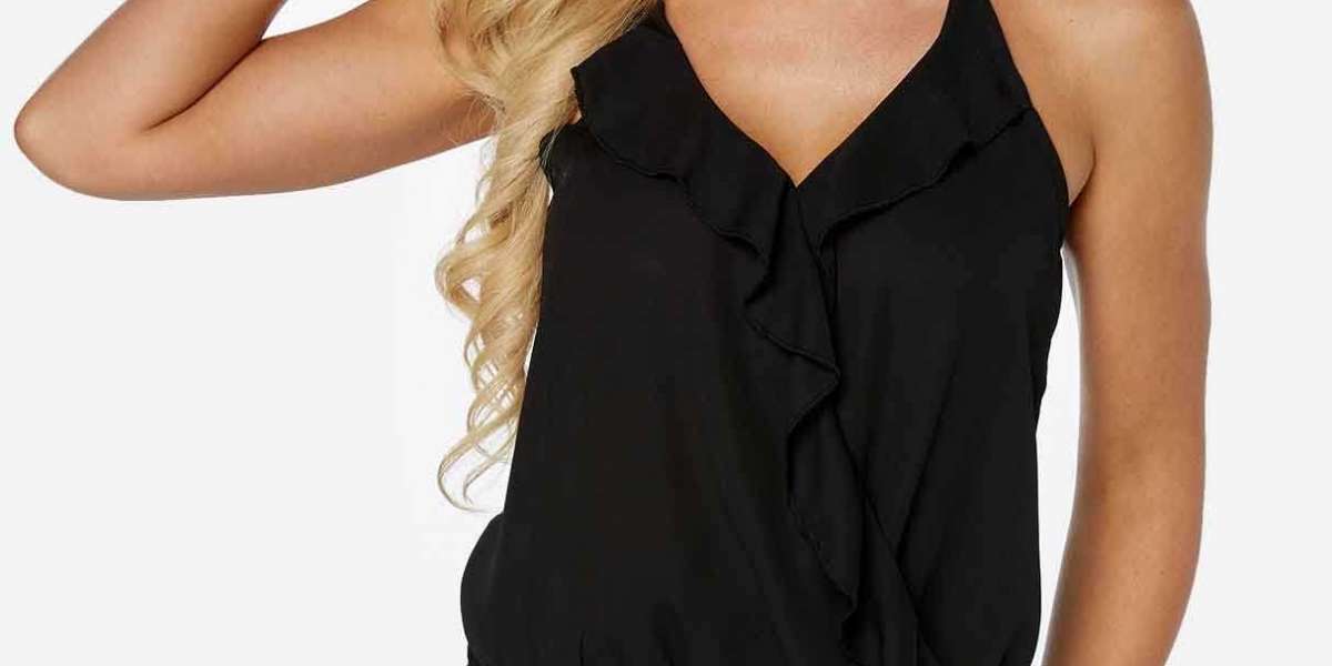 Scoop Neck Sleeveless Printed Backless Irregular Hem Bikinis