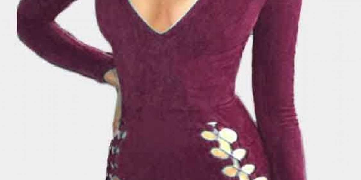 Round Neck Plain Lace 3/4 Sleeve Plus Size Dress