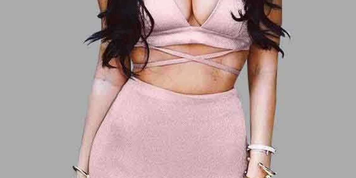 High Neck Plain Long Sleeve Plus Size Tops