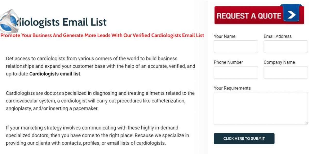 Cardiologists Email List