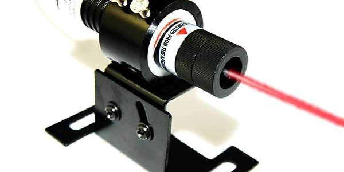 The Cheapest 50mW Economy Red Dot Laser Alignment