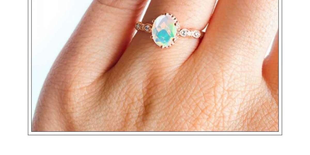 Natural Opal Jewelry Ring At Wholesale Price