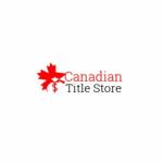 Canadian Title Store Profile Picture