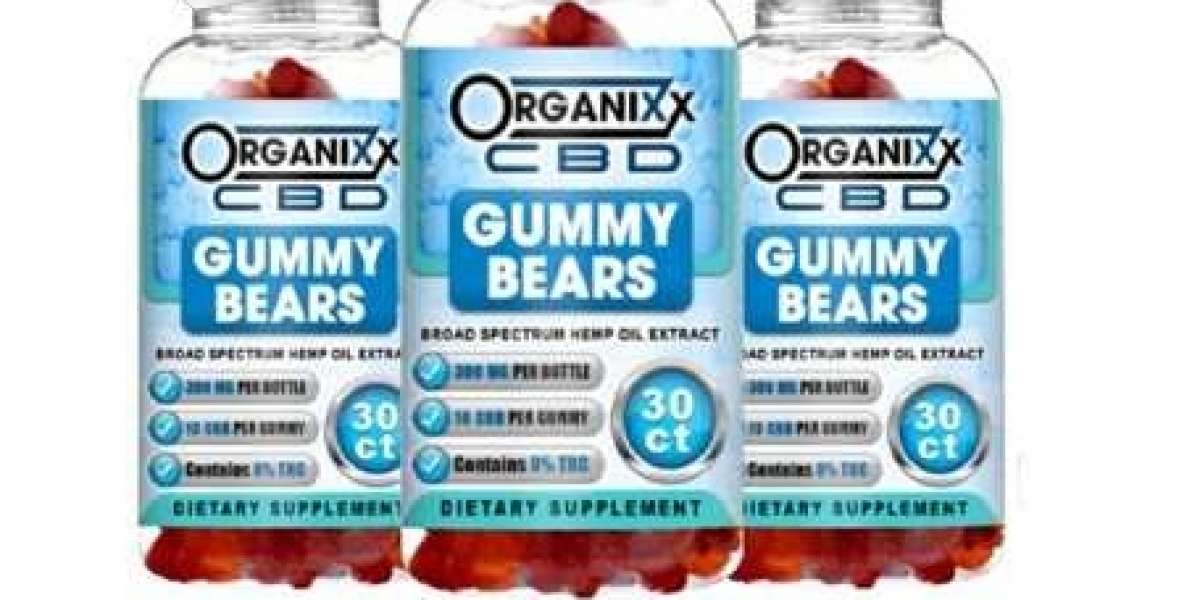 #1 Shark-Tank-Official Organixx Gummy Bears - FDA-Approved