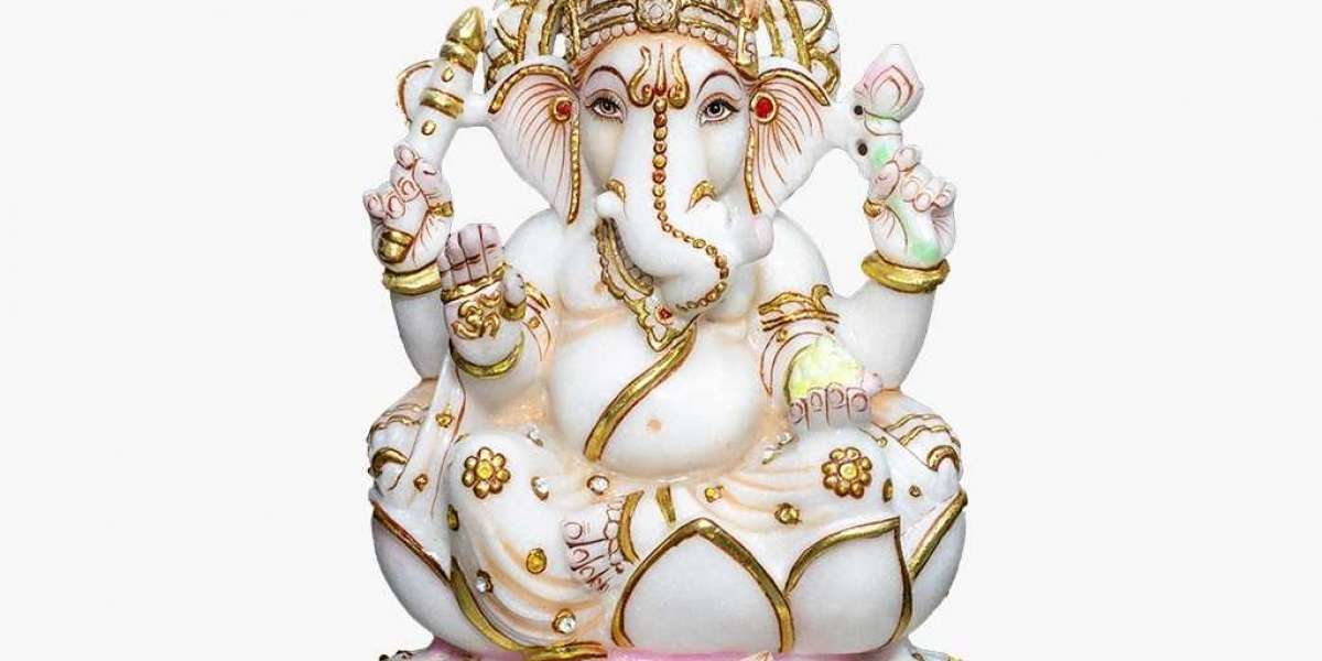 Best quality of marble Ganesh