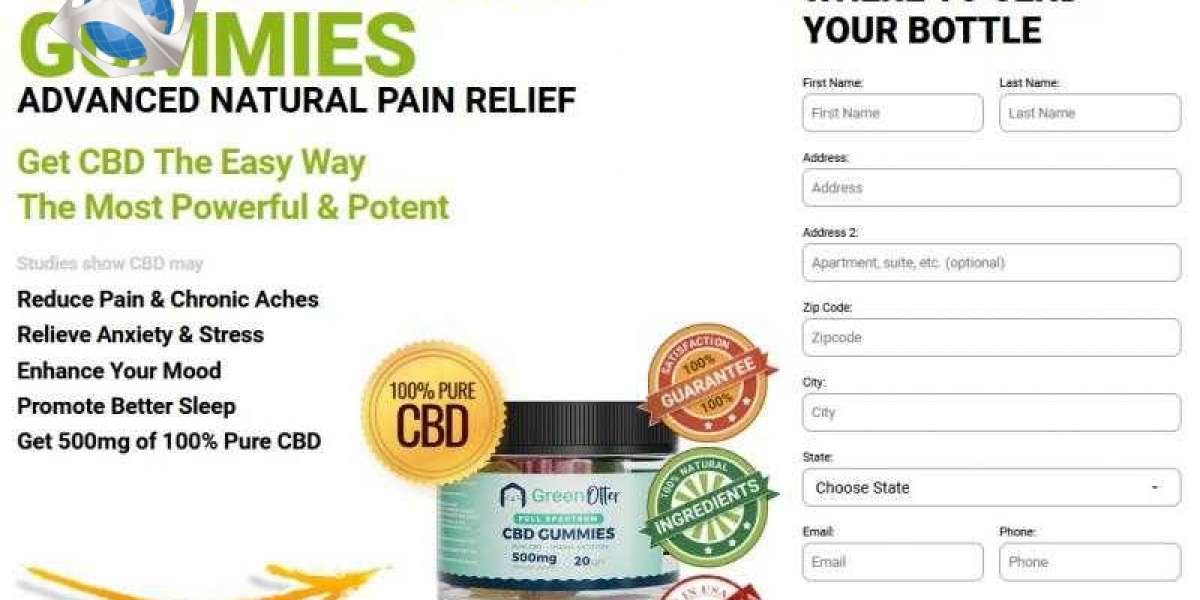What are Green Otter CBD Gummies fabricated from?