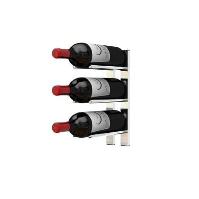 Shop Straight Wall Rails – 1FT Metal Wine Rack (3 Bottles) Profile Picture
