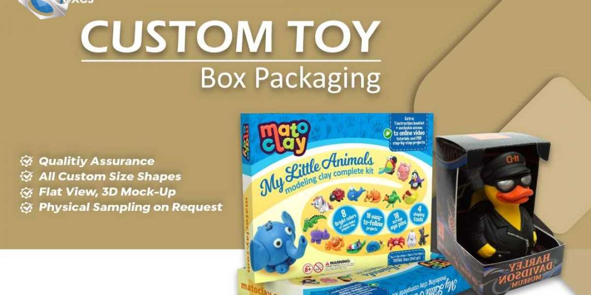 Get your Desired Custom Toy Box Packaging