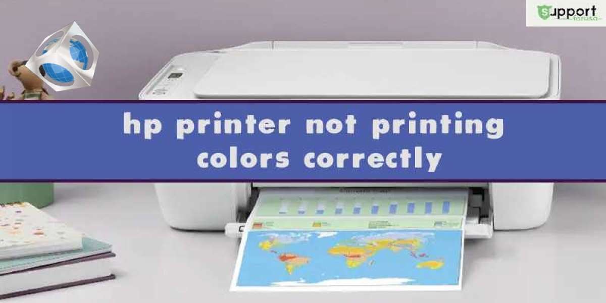 How can I fix my HP Printer not printing color?