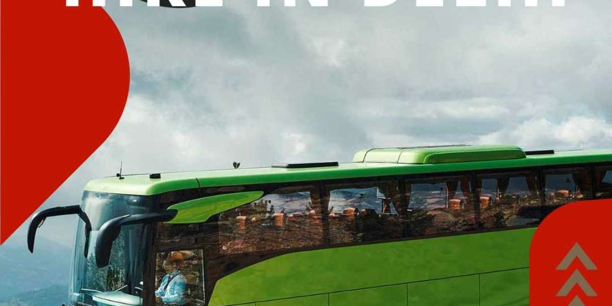Mercedes bus on rent in Delhi
