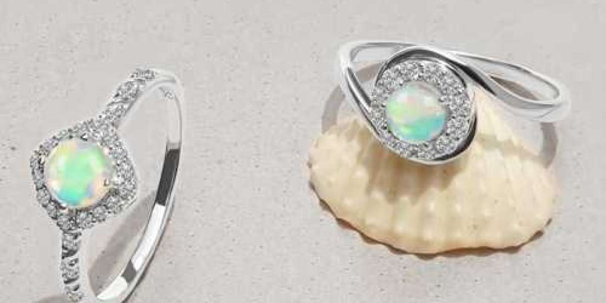 Buy Real Silver Opal Gemstone  Jewelry