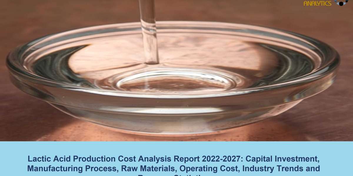 Lactic Acid Price Trends, Production Cost Analysis, Forecast, Raw Materials Costs 2022-2027 | Syndicated Analytics