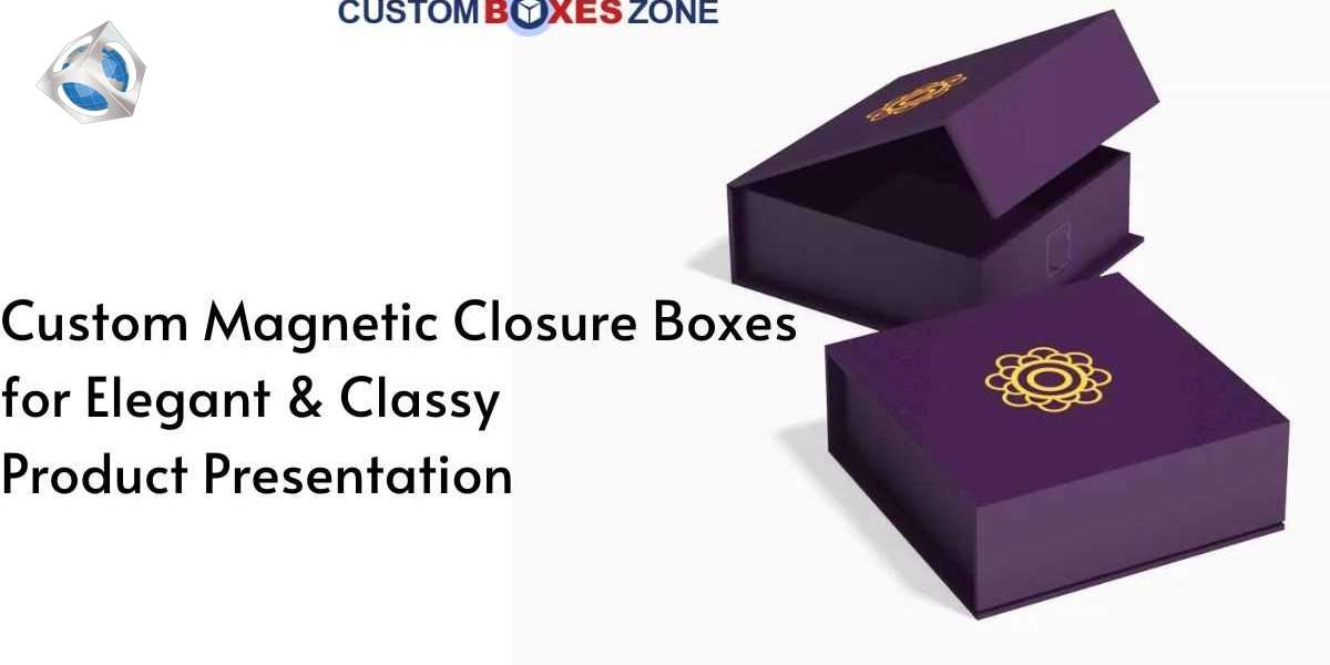 Custom Magnetic Closure Boxes for Elegant & Classy Product Presentation