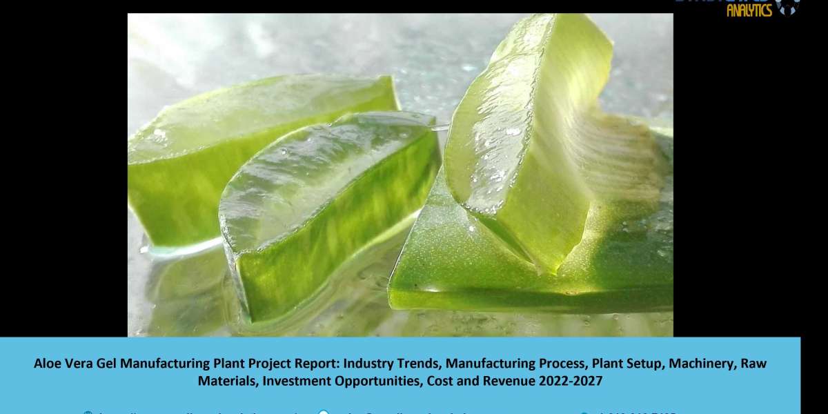 Aloe Vera Gel Manufacturing Process, Plant Project Report 2022-2027: Industry Trends, Business Plan, Machinery Requireme