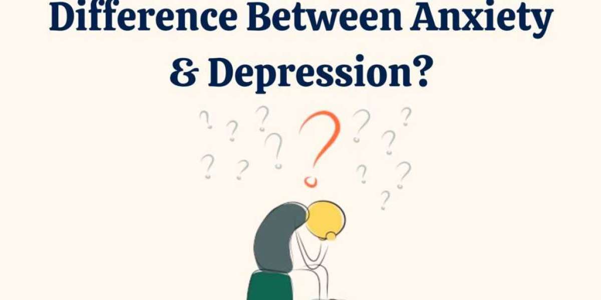 What Is Difference Between Anxiety & Depression?