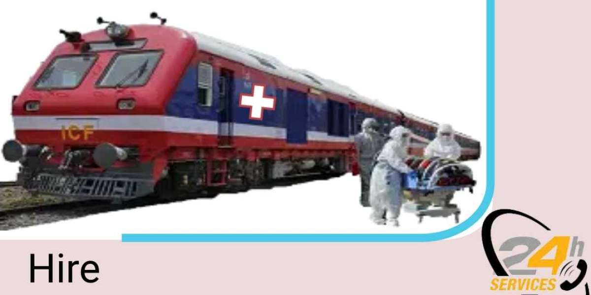 Medivic Train Ambulance Service in Ranchi Transfers Patients with Advanced Medical Facilities