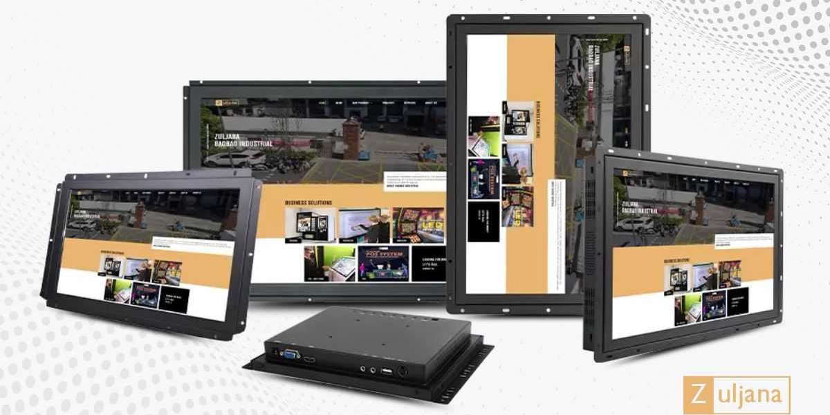 4 Industrial Applications of Open Frame Touch Screen Monitors