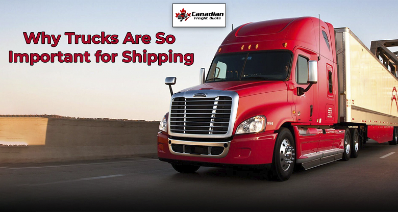 Why Trucks Are so Important For Shipping?