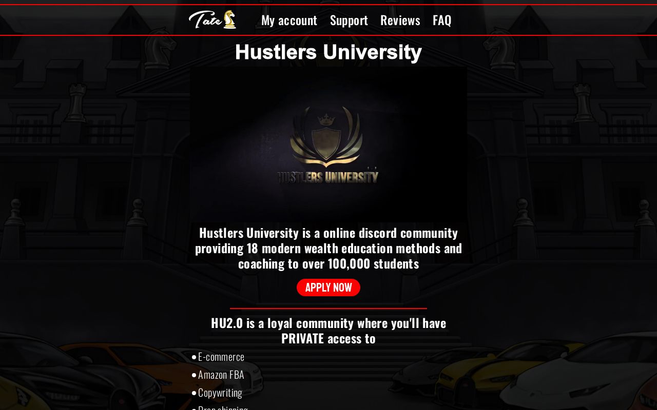 Hustlers University - Official HU2.0 | Join here
