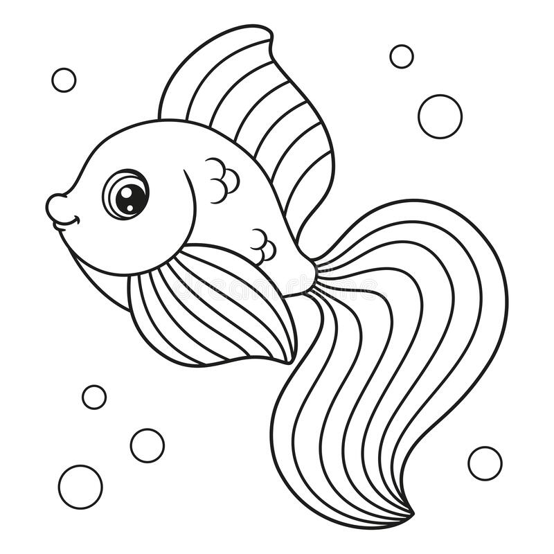 Fish Coloring Pages Free | ColoringGamesOnline.Com