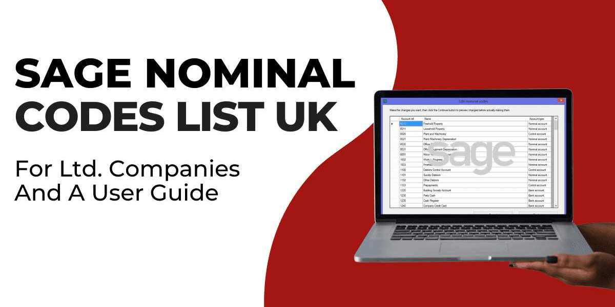 Sage Nominal Codes List Uk For Ltd. Companies And A User Guide