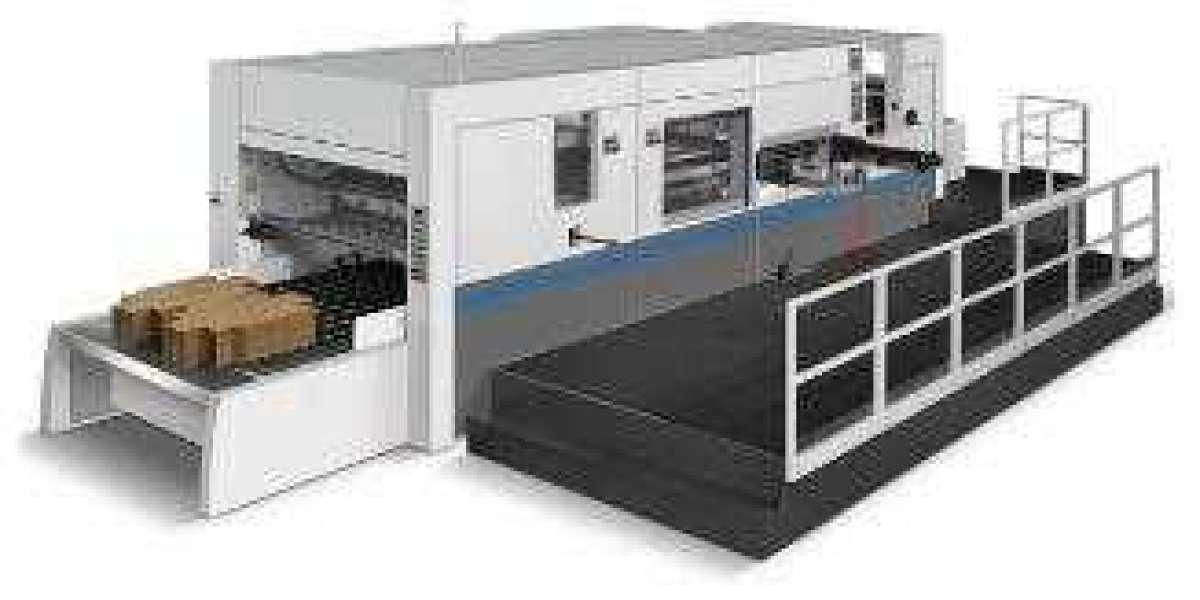 What does automatic flat die cutting machine do?
