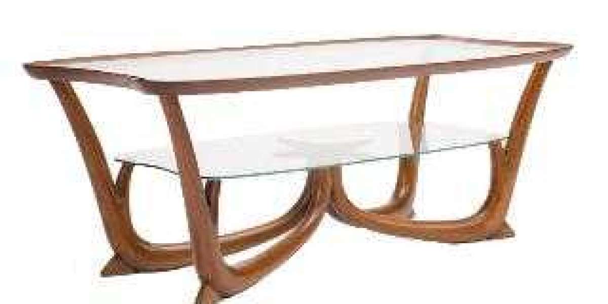 A Multipurpose Piece of Furniture-A Mid-Century Vintage Coffee Table