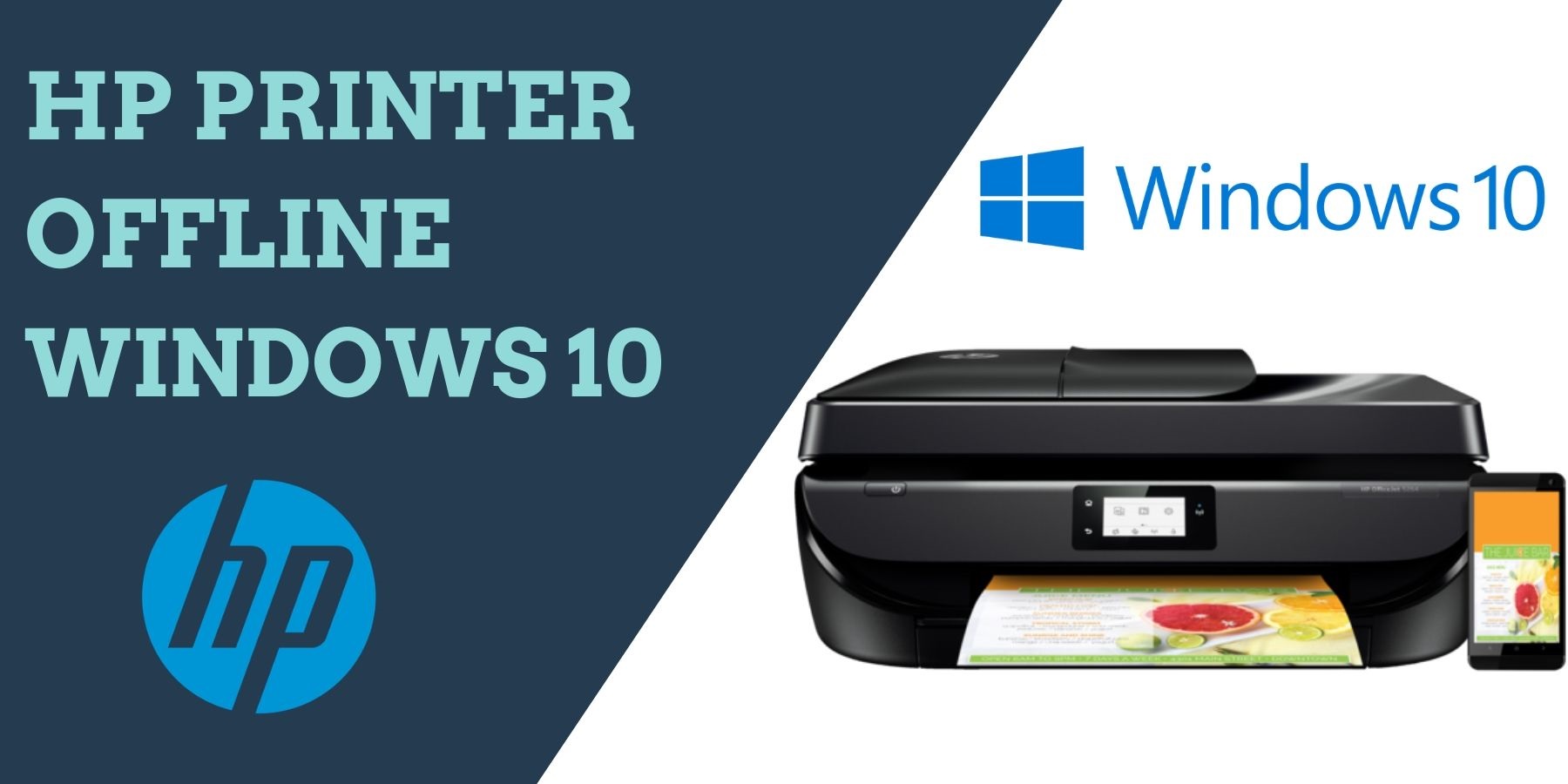 Is it possible to troubleshoot the HP printer offline windows 10 error?