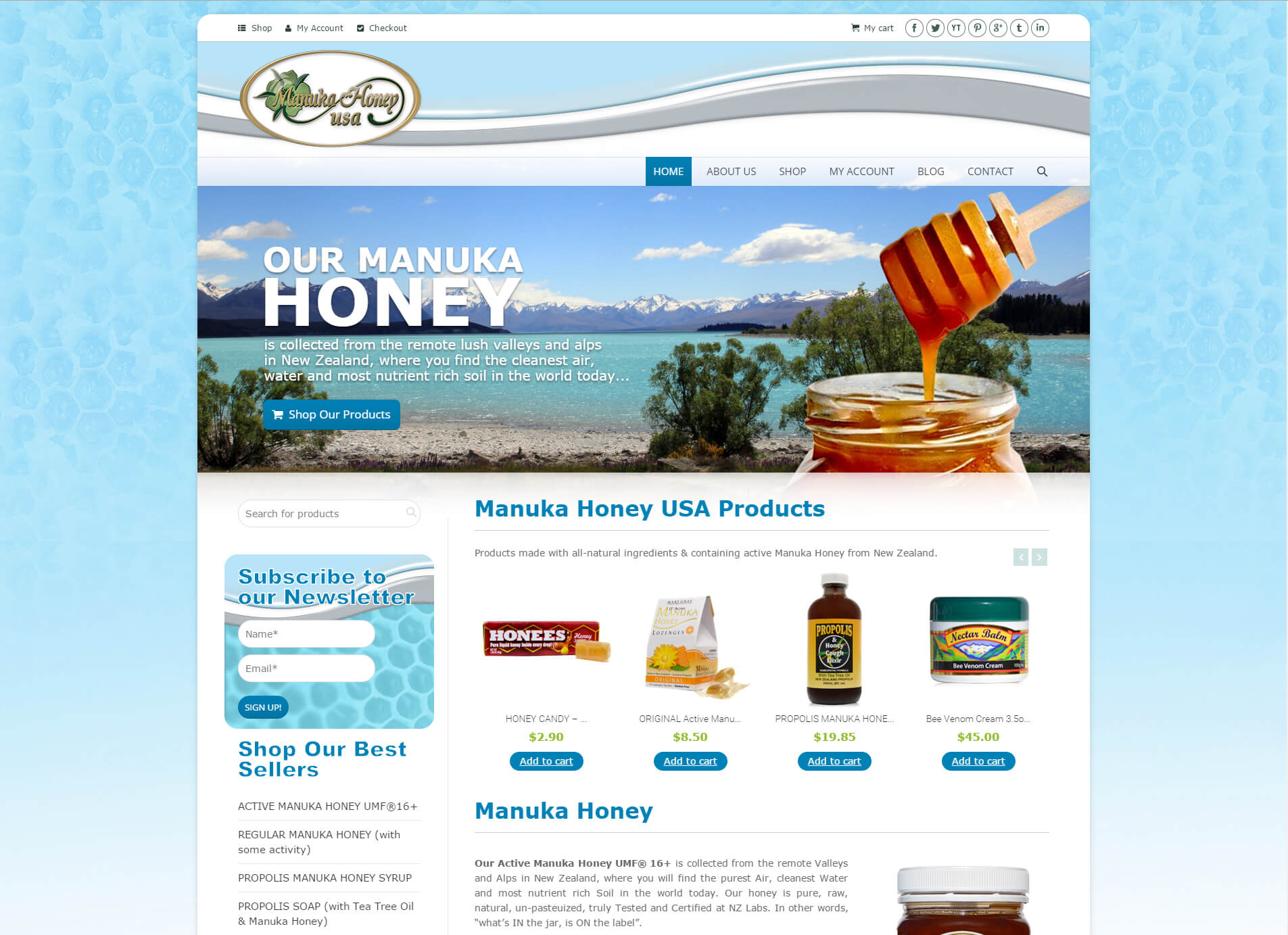 Buy Manuka Honey Online For Sale | Best Active Manuka Honey Price
