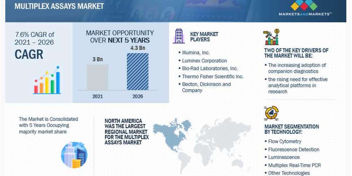 Multiplex Assays Market: Current Trends and Future Opportunities By 2026
