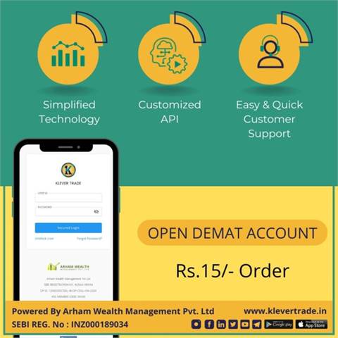 Open Hassle-Free Demat Account with Klevertrade -  Surat