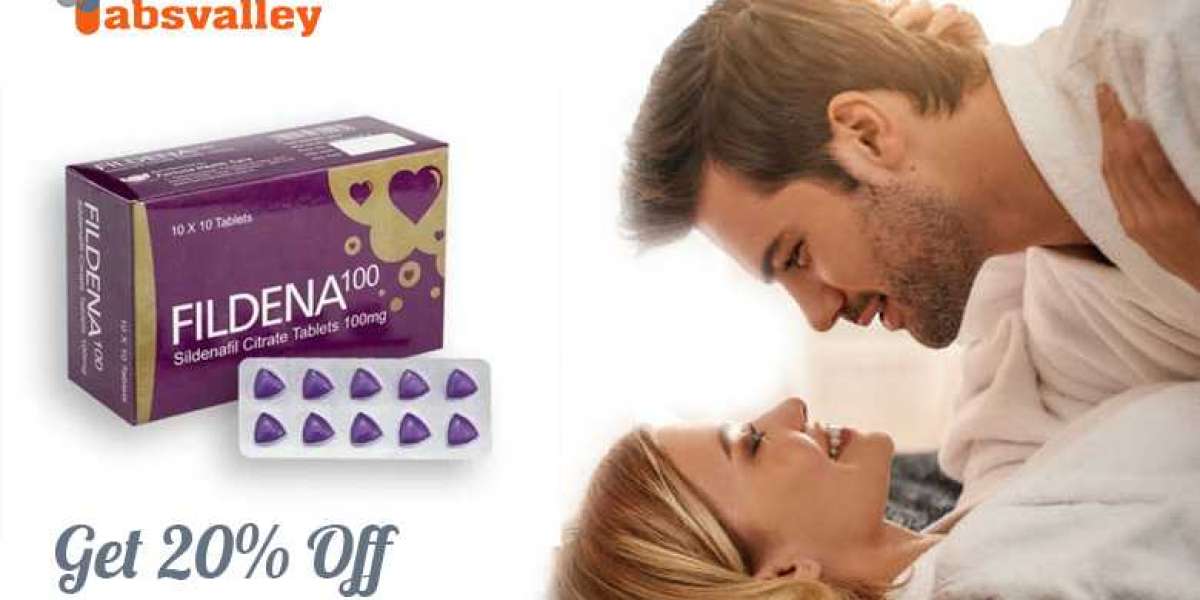 Buy Fildena 100 | Generic Sildenafil +  @50% Free