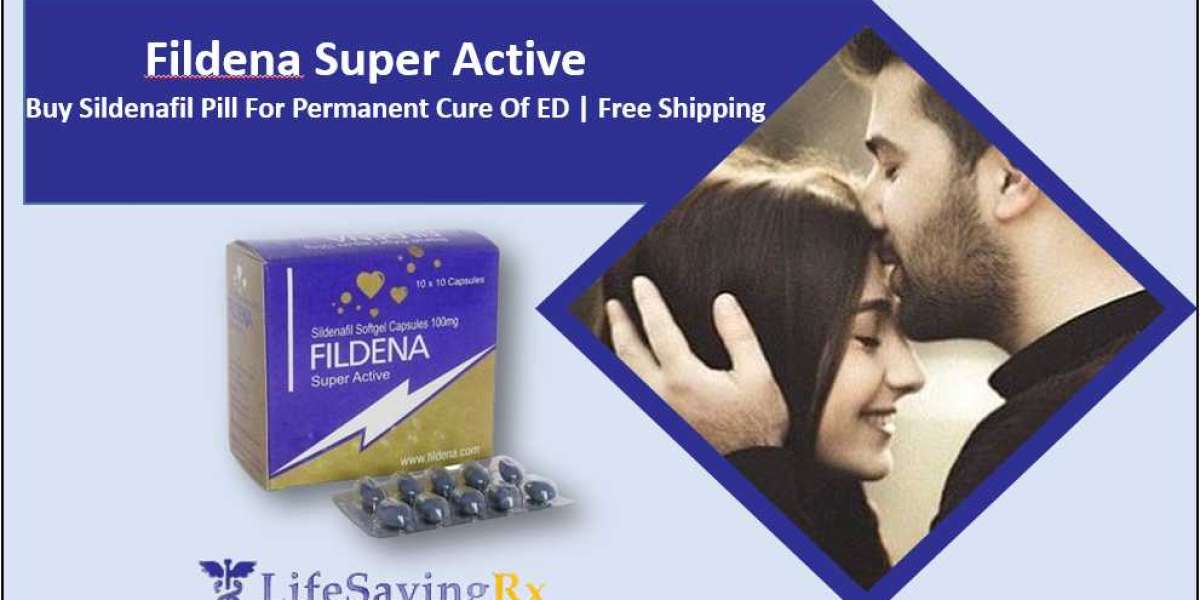 Fildena Super Active | Buy Sildenafil Pill For Permanent Cure Of ED