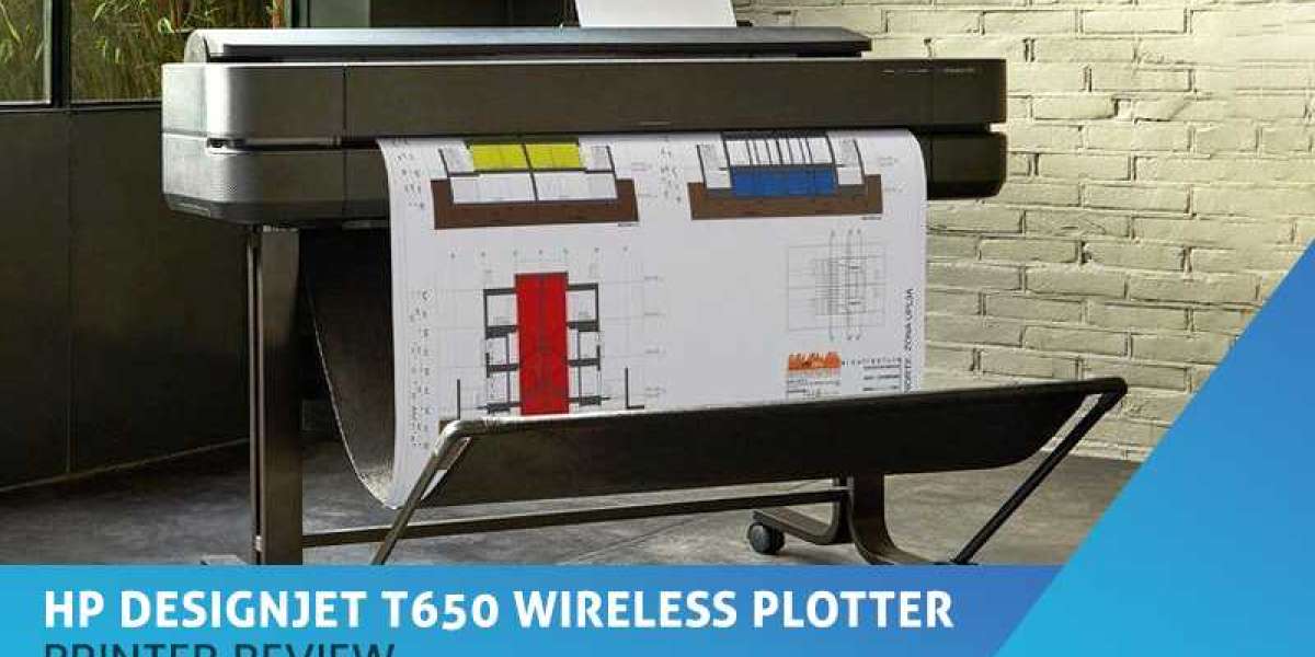 HP DesignJet T650 Wireless Plotter Printer Review