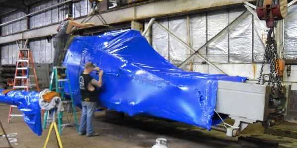 Professional Construction and Renovation Services with Shrink Wrap