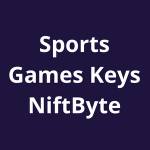 Sports Games Keys NiftByte Profile Picture