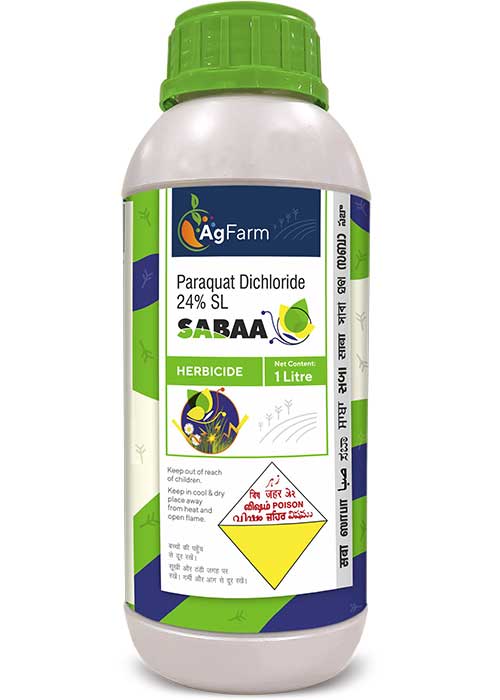 Buy Paraquat Dichloride 24% SL Herbicide SABAA Online at Best Price