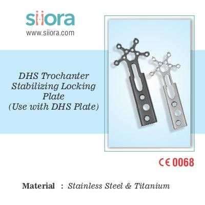 DHS Trochanter Stabilizing Locking Plate (Use with DHS Plate) Profile Picture