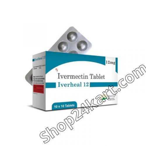 Iverheal 12 (Ivermectin 12) mg Tablets - Cheap Rate - Shop24kart