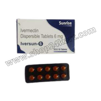 Shop Iversun 6 mg (Ivermectine 6) mg | [Get 20% OFF] | Shop24kart